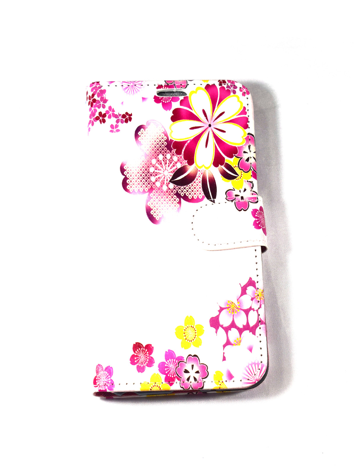 ESTUCHE FUNDA TIPO AGENDA LG Q6 DISEÑO CON FLORES