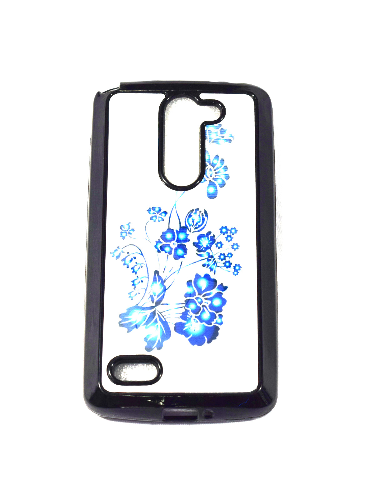 CARCASA PARA LG Spirit CON DISEÑO EN 3D BLANCO Y AZUL