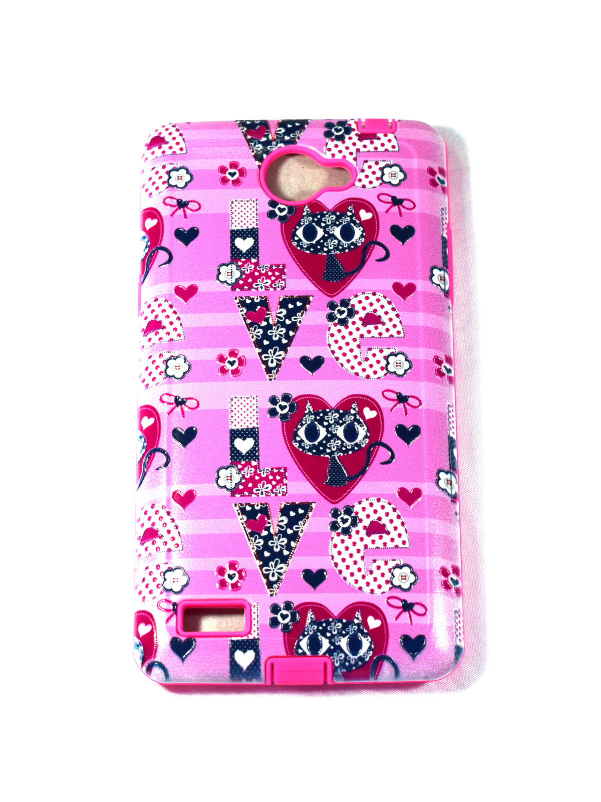 CARCASA PARA LG Bello II CLASICO EN COLOR FUCSIA