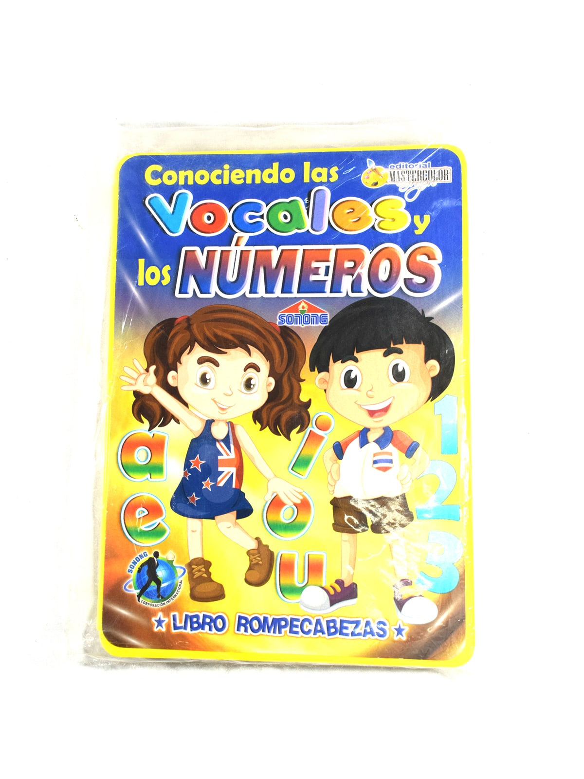 LIBRO CONOCIENDO LAS VOCALES Y NÚMEROS