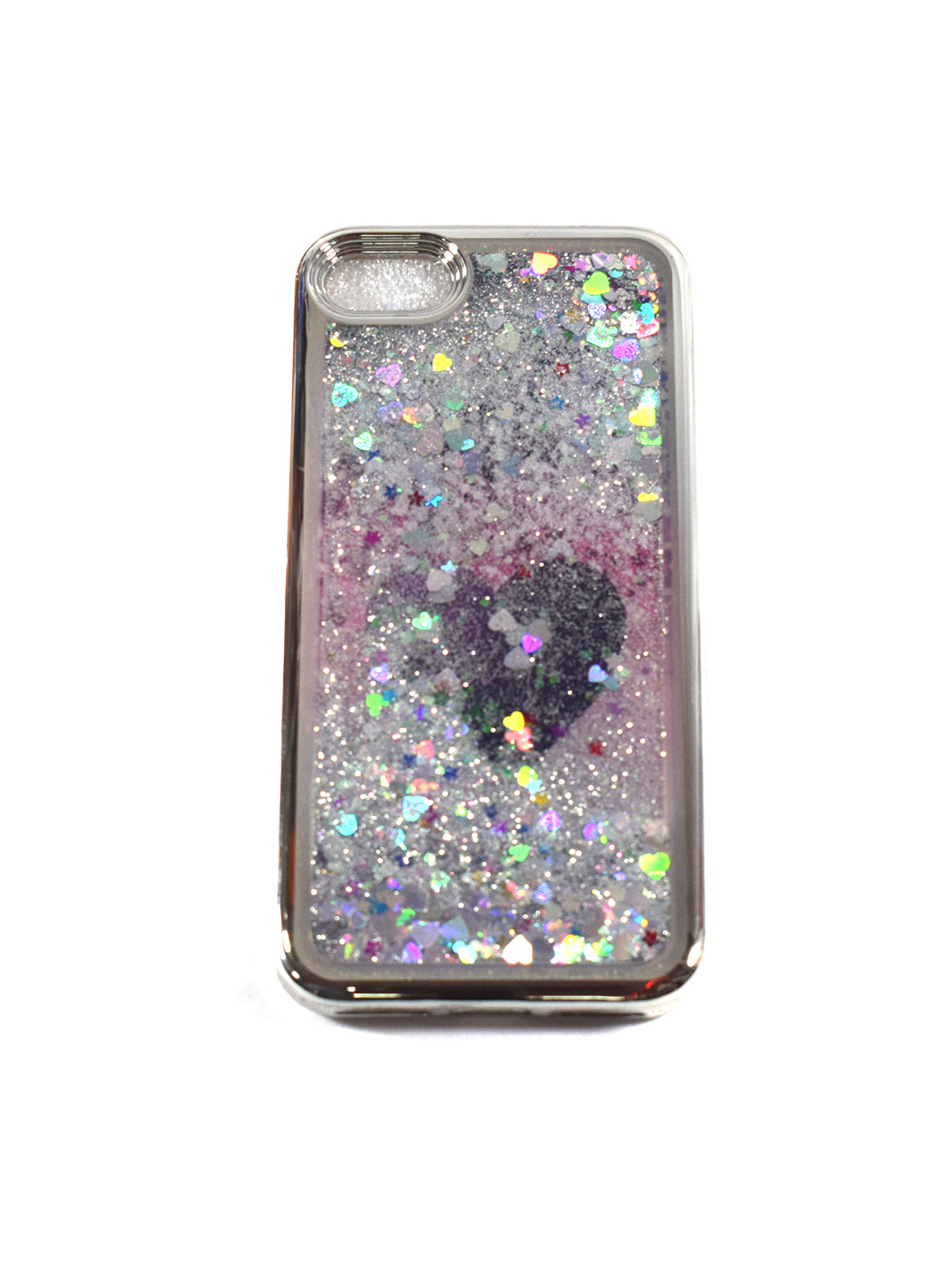 CARCASA PARA iPHONE 7 CON BRILLO/LIQUIDO IPH 7