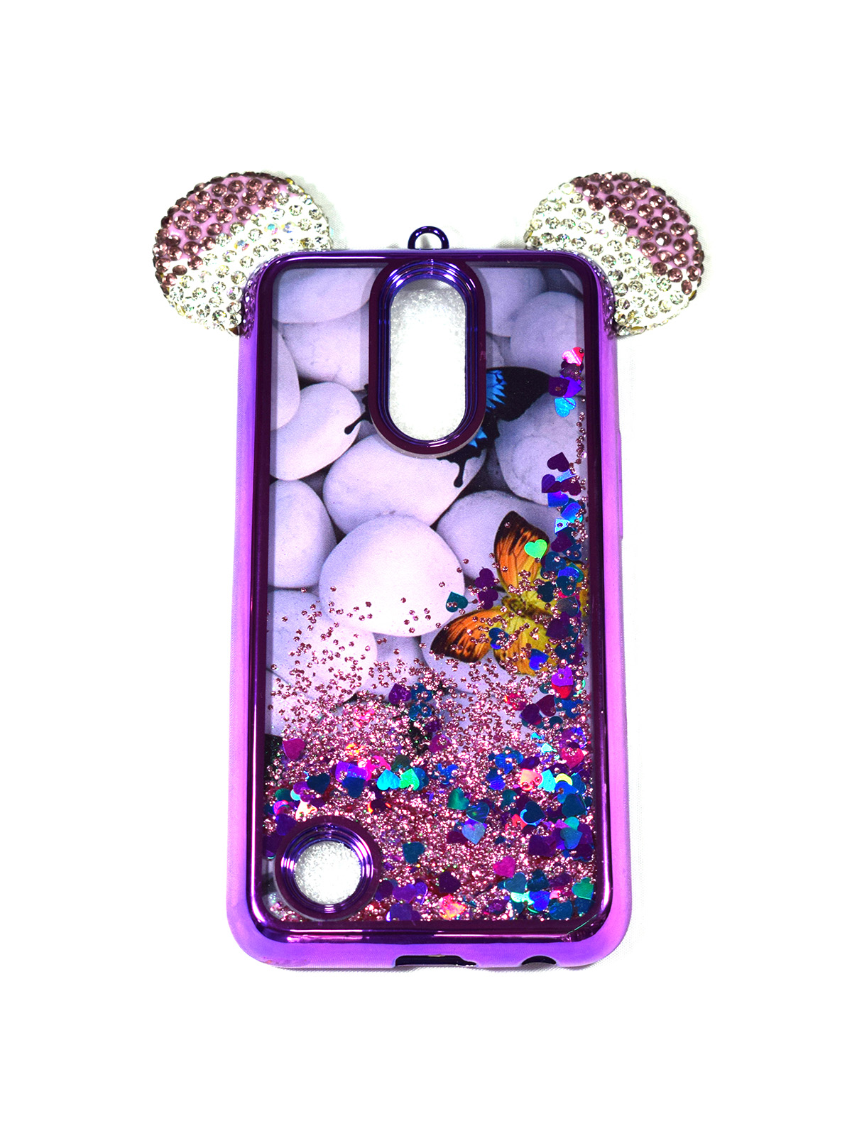 CARCASA LIQUIDA PARA LG K10 2017 - AGUA BRILLOS