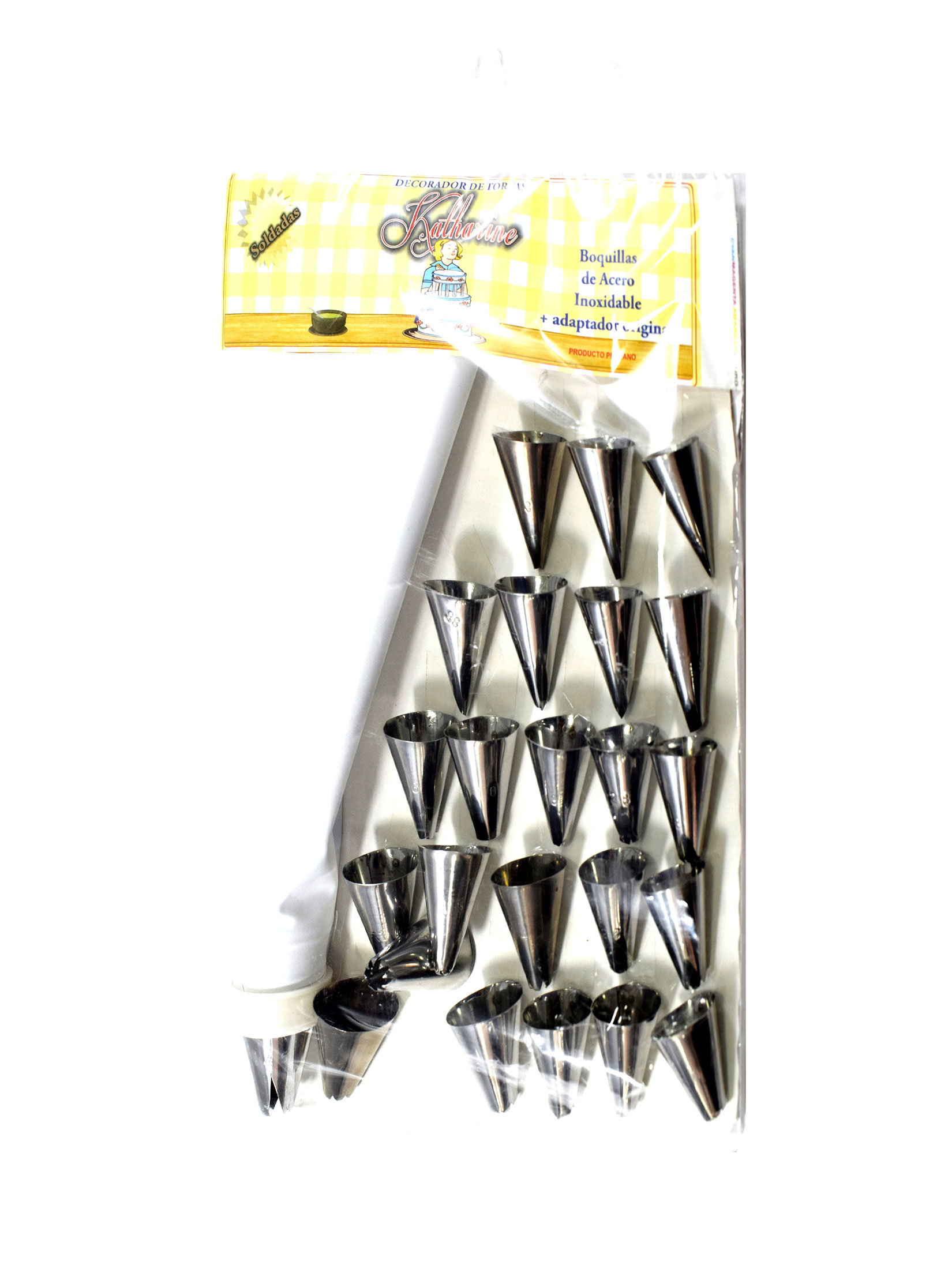 SET DE BOQUILLAS PARA DECORACIÓN DE TORTA