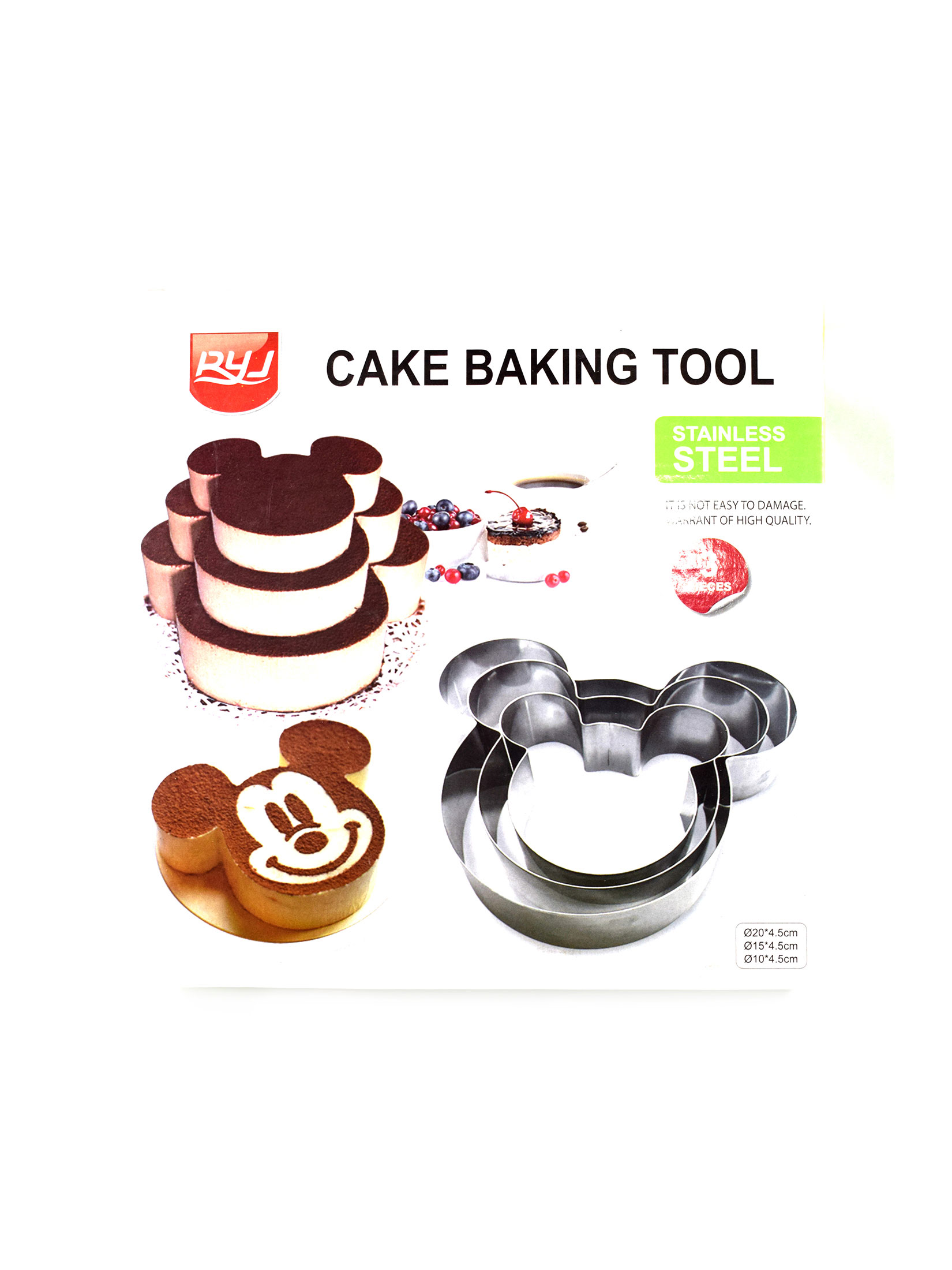 MOLDE DE PASTEL MICKEY MOUSE