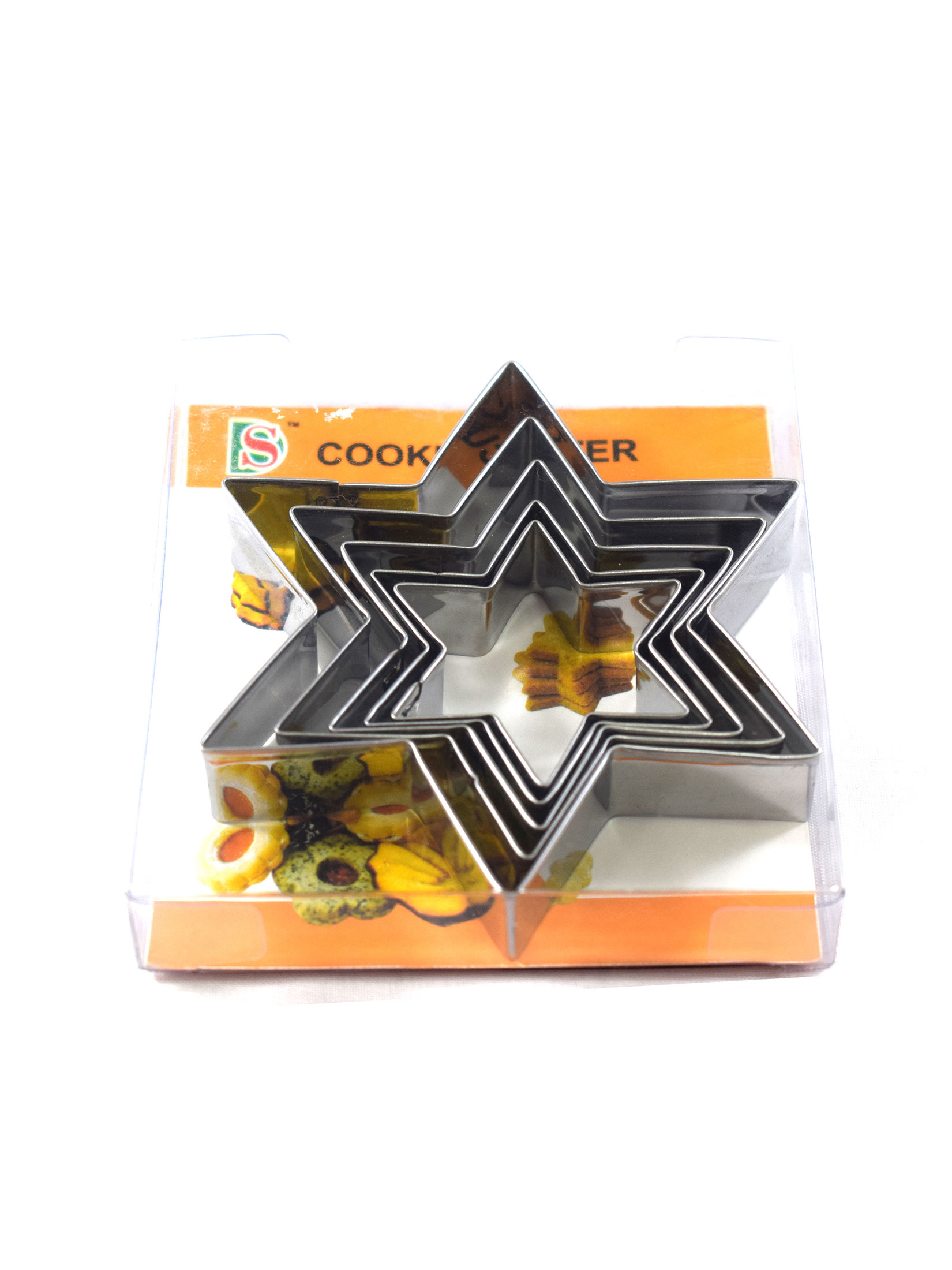 CORTADOR DISEÑO MOLDE DE ESTRELLAS