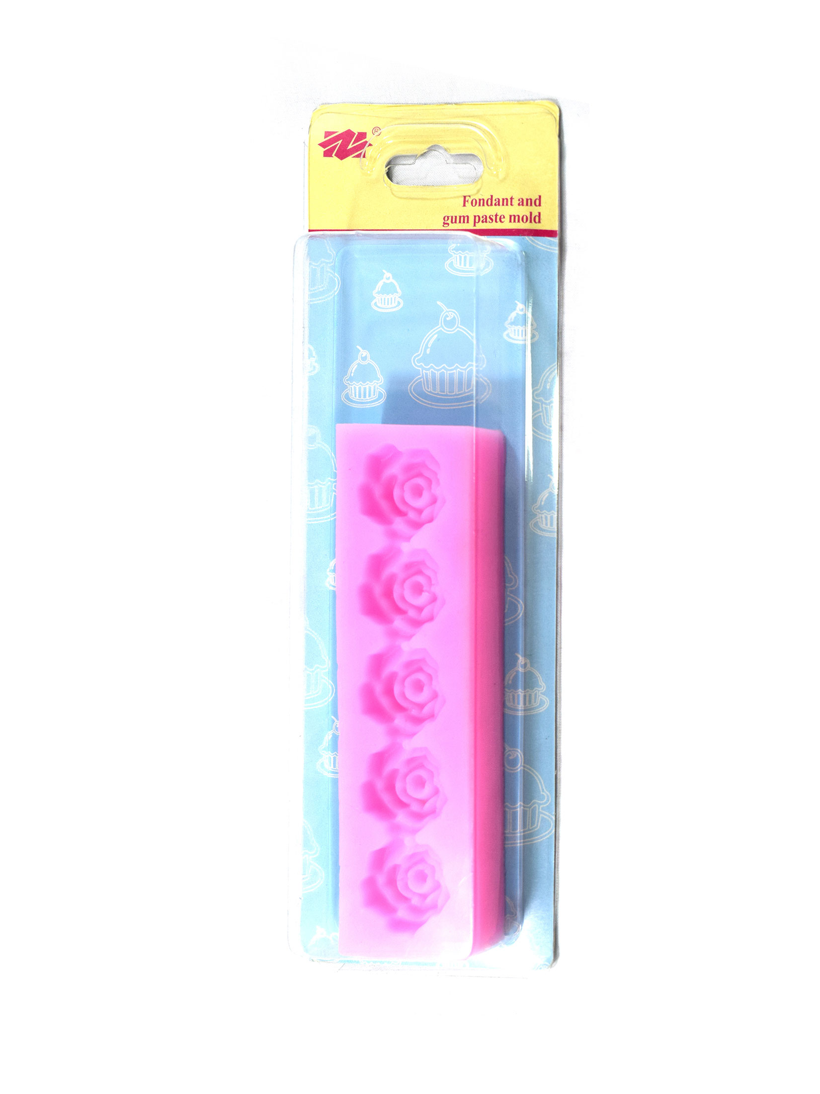 MOLDE DE SILICONA FORMA ROSAS