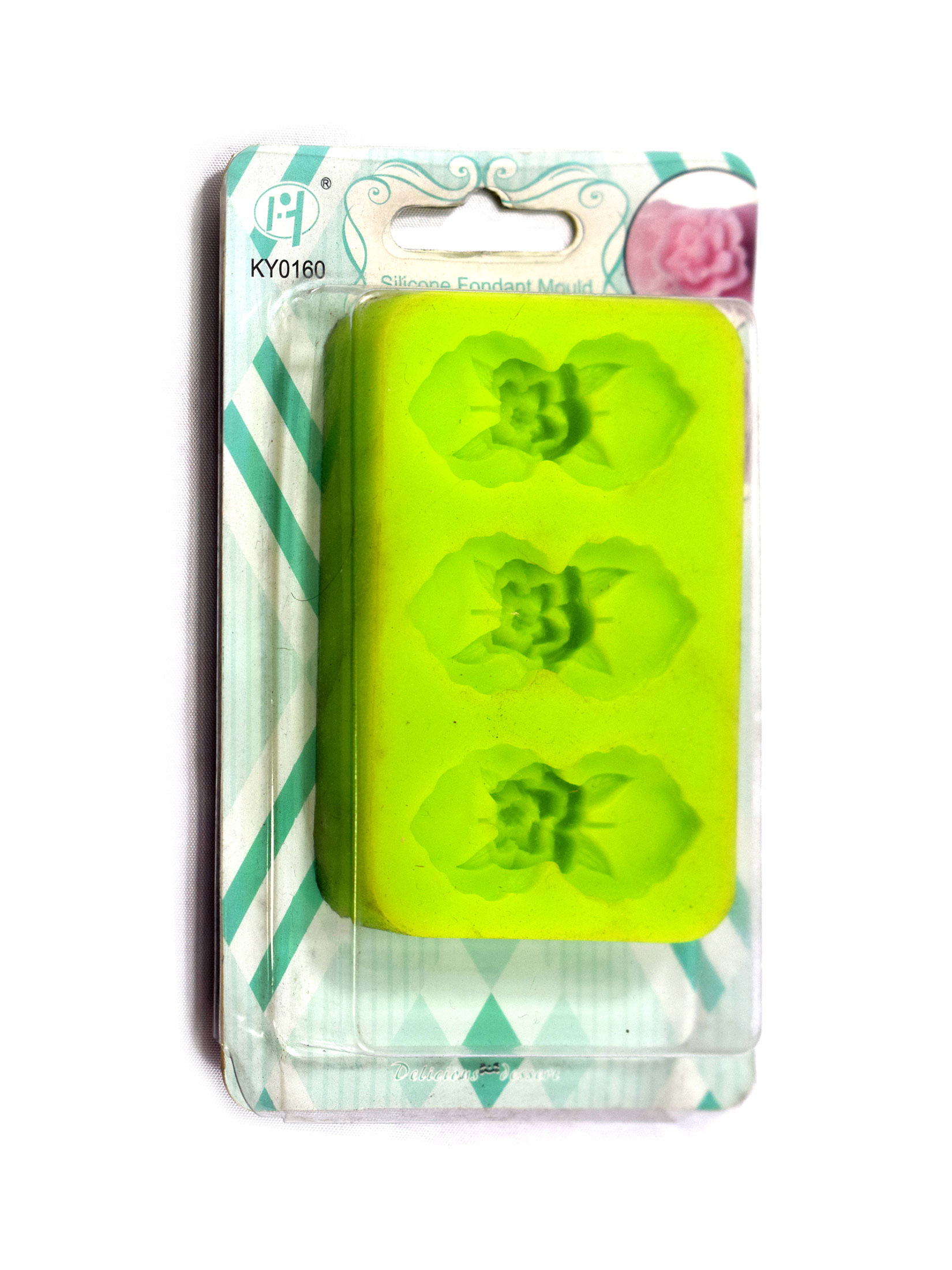 MOLDE DE SILICONA FORMA FLORES