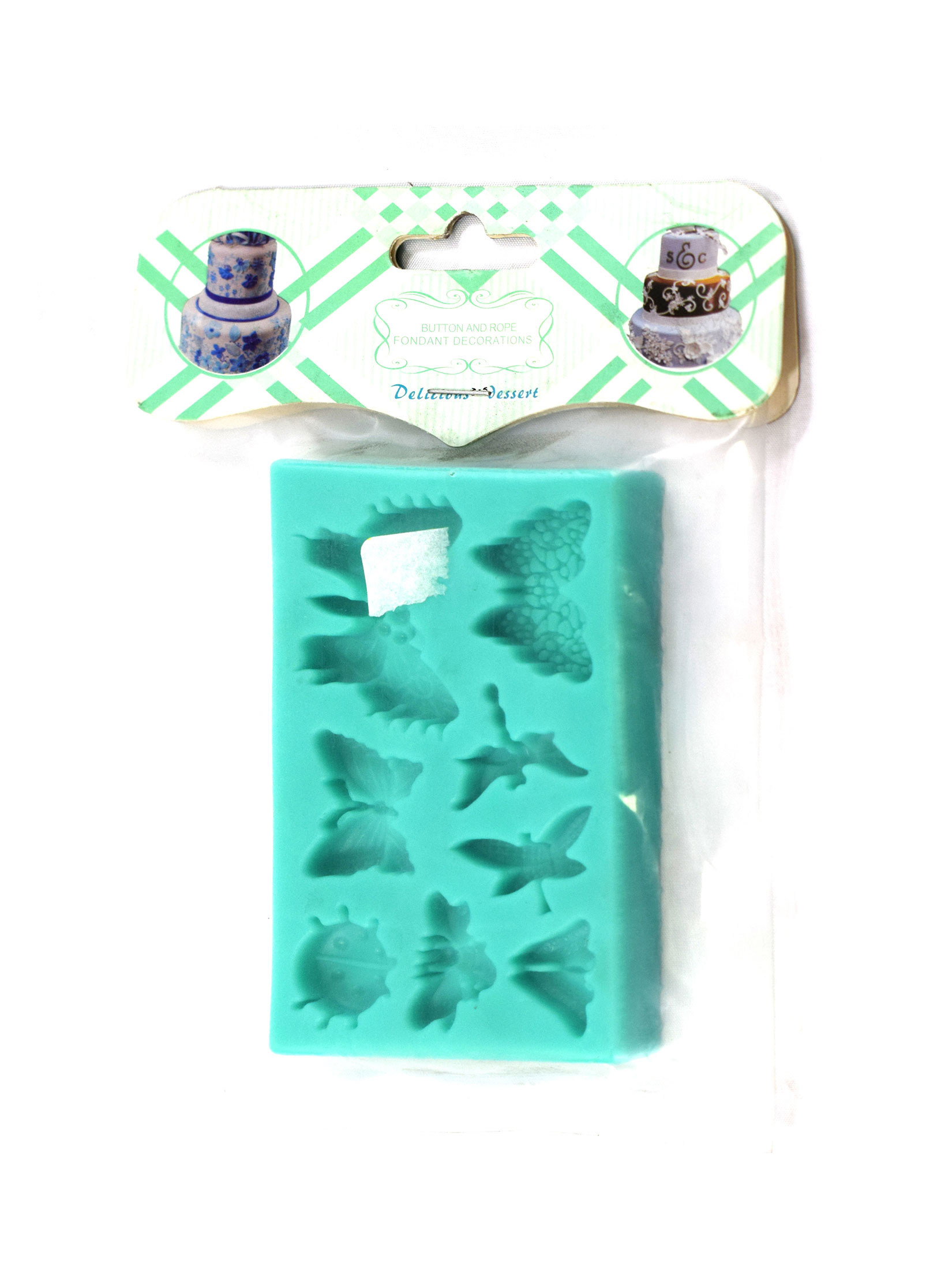 MOLDE DE SILICONA DISEÑO MARIPOSAS