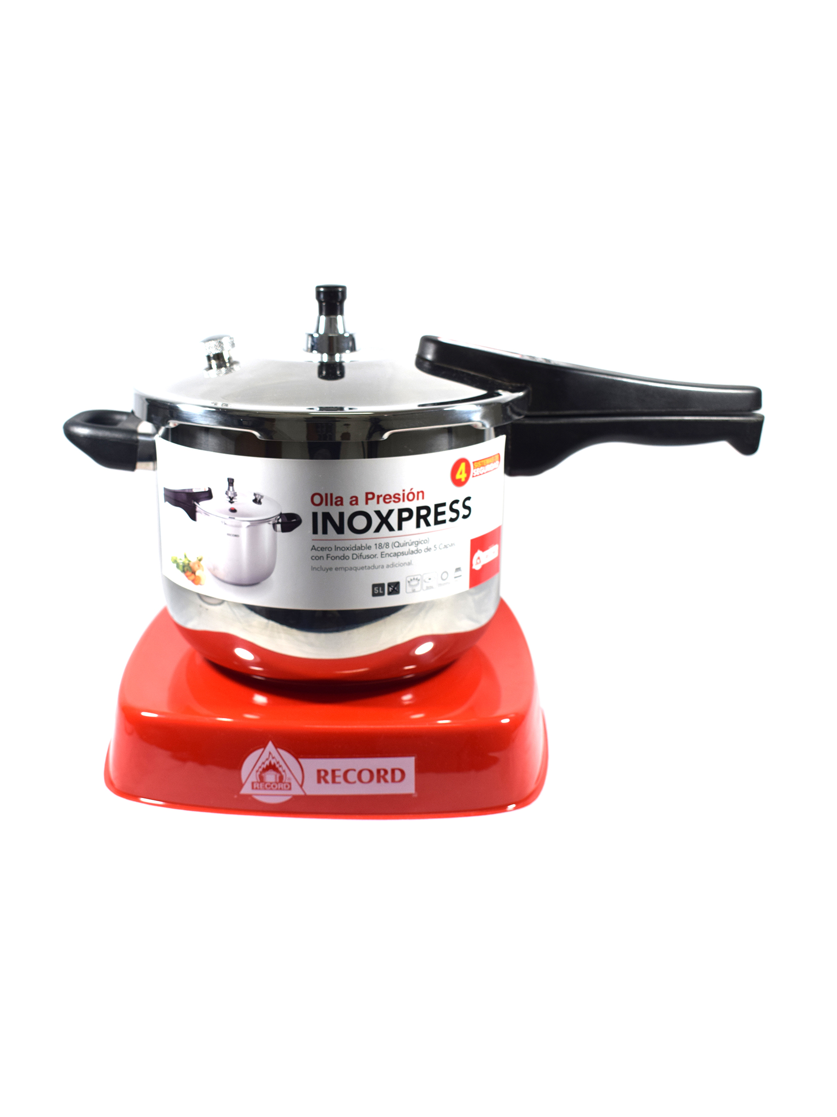 OLLA A PRESIÓN INOX PRESS RECORD