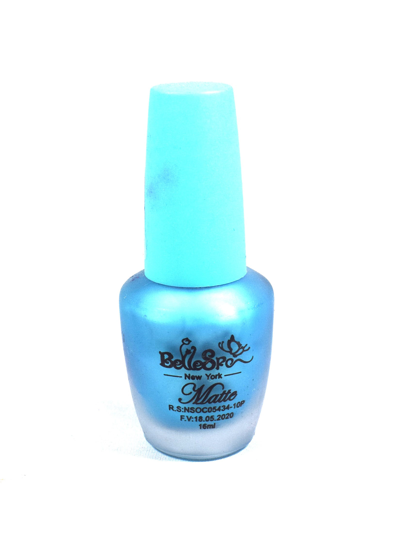 ESMALTE PARA UÑAS BELLESPA - AZUL CLARO MATE
