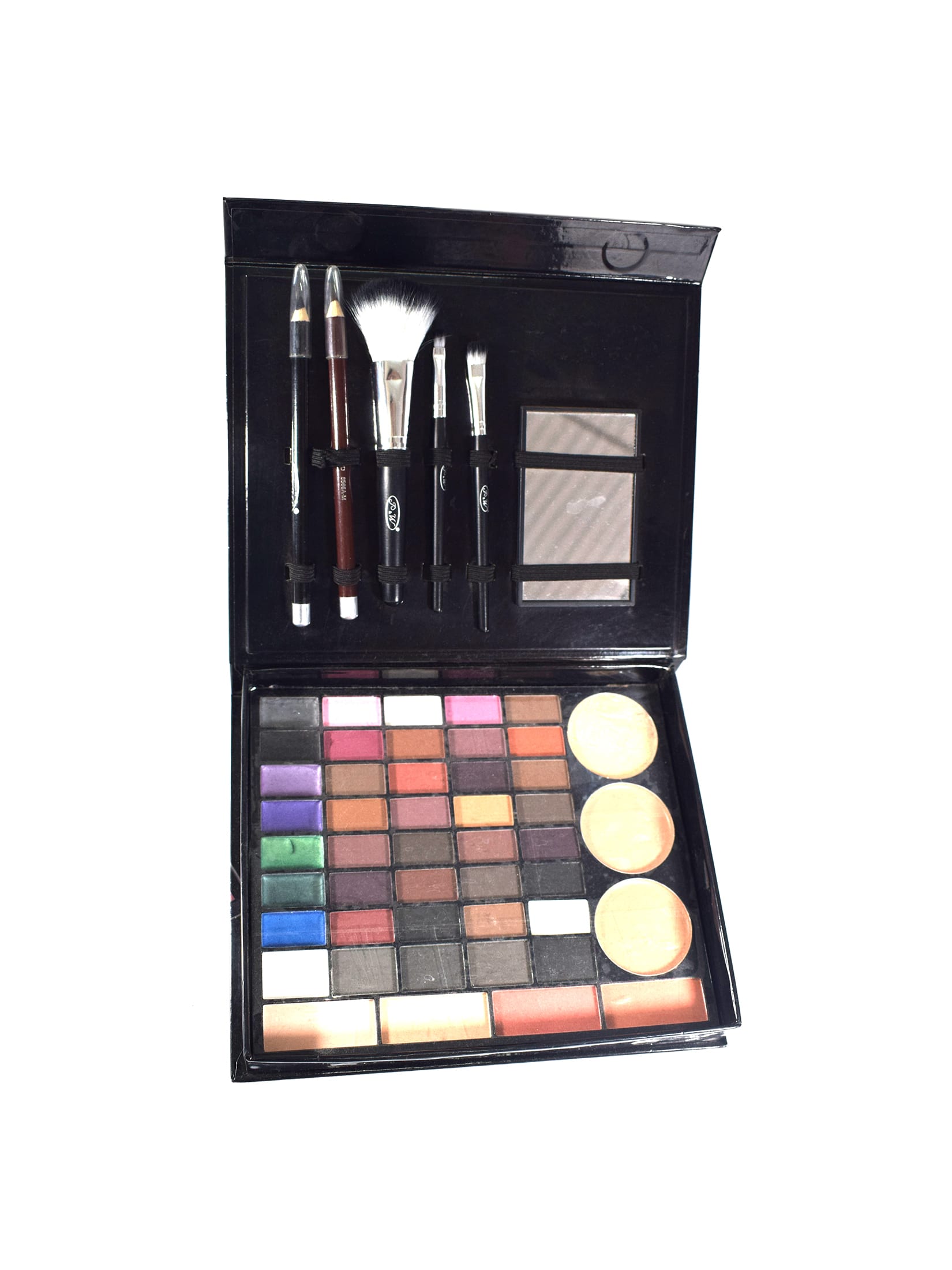 PALETA COMPACTO DE MAQUILLAJE  DISEÑO ESTUCHE CON ESPEJO